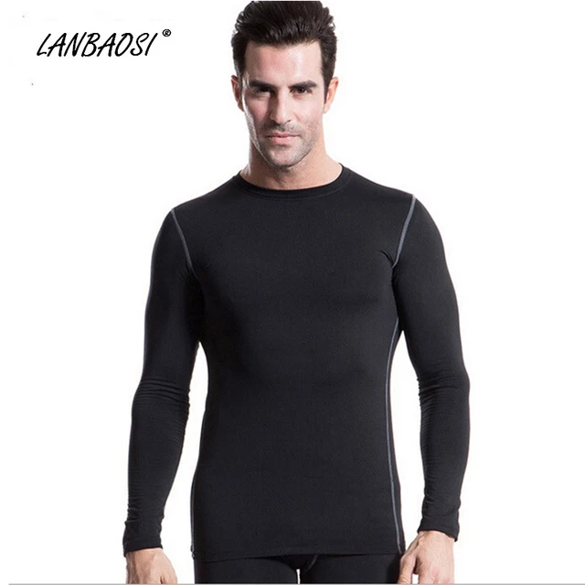 Best Offers LANBAOSI Men's Winter Thermal Fleece Underwear Sportswear Compression Tight Baselayer Cycling Running Workout Training Shirts Best Offers LANBAOSI Men's Winter Thermal Fleece Underwear Sportswear Compression Tight Baselayer Cycling Running Workout Training Shirts