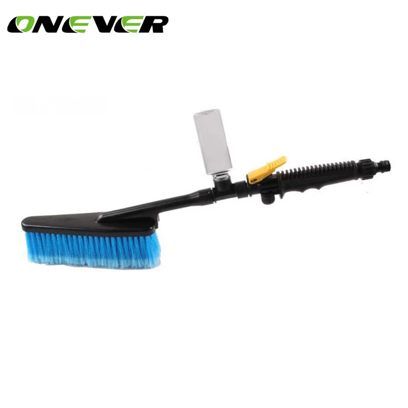 Car Wash Brush Auto Exterior Retractable Long Handle Water Flow Switch Foam Bottle Car Cleaning