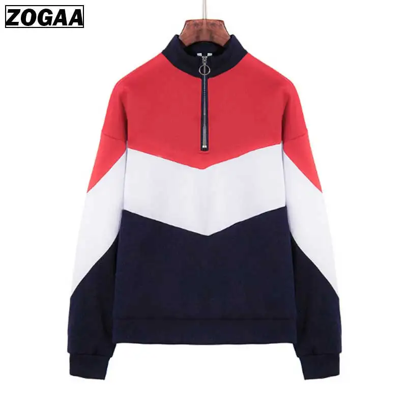 S-3XL Fashion Casual Girls Hoodies Pullover 5 colors 2019 Spring Autumn Turn-down Collor Coat Loose Fleece Thick Knit Sweatshirt