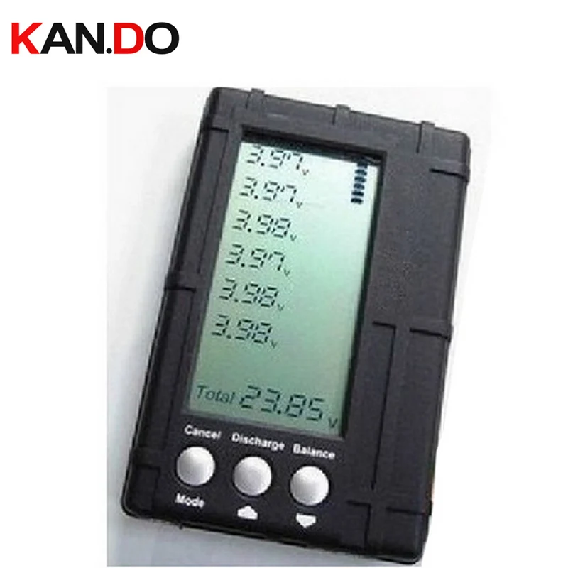 

LCD display for lithium polymer battery LCD display li-polymer battery balancer battery discharger voltage indicator adaptor
