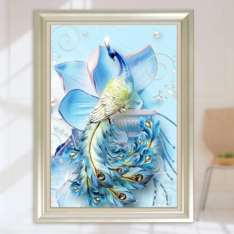 

Youran Full Rhinestones Diamond Embroidery diy kit Modern Home Decor 5d Diamond Mosaic Paintings Stone Pasted Needlework Gift