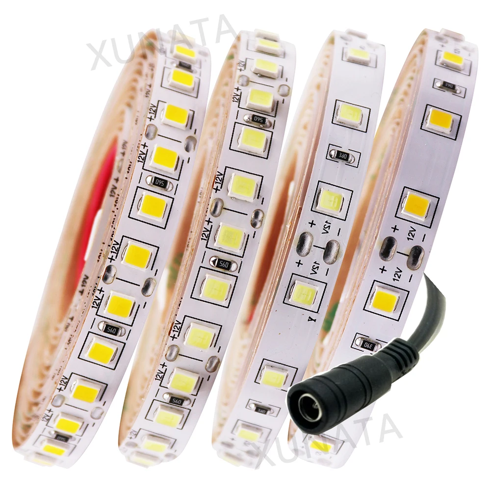 1 м 2 м 3 м 4 м 5 м светодиодный светильник 12 В 4040 SMD+ DC разъем 120 светодиодный s/M более яркий, чем 5050 5630 2835 декоративная веревка светильник