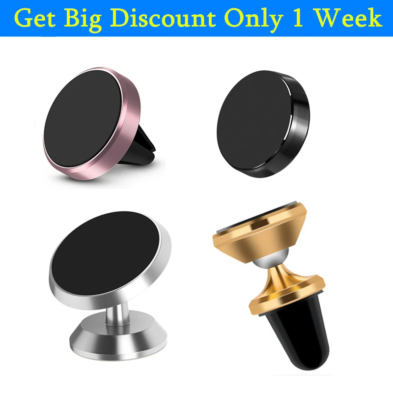 

SYRINX Magnetic Mobile Phone Holder for Iphone X Samsung Car Dashboard Bracket Cell Mount Stand Magnet Wall Sticker Auto Support