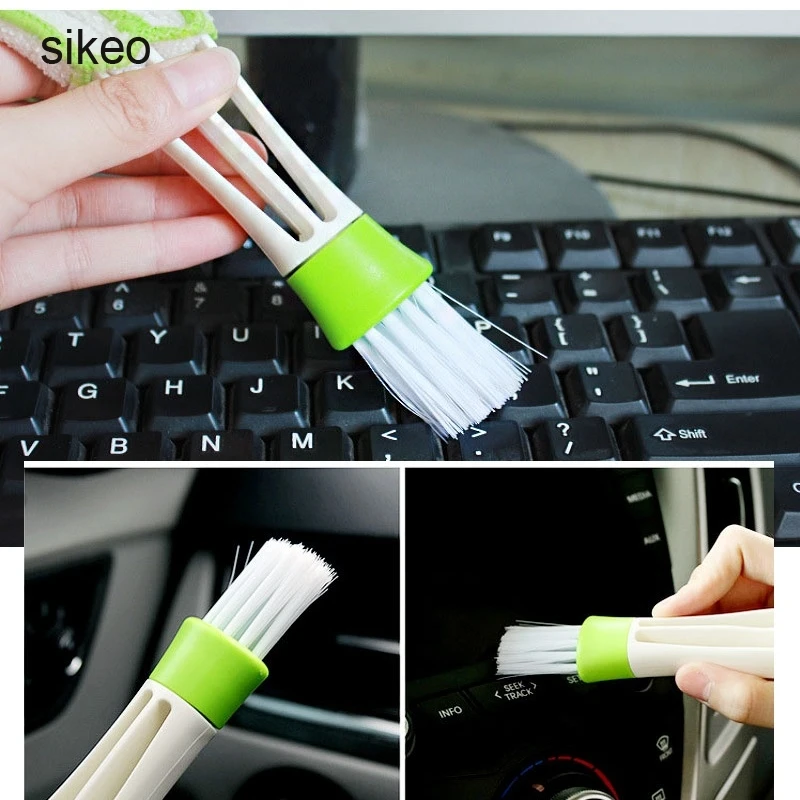 

sikeo Car Plastic Car Air Conditioning Vent Blinds Cleaning Brush For Car Series Part Accessories