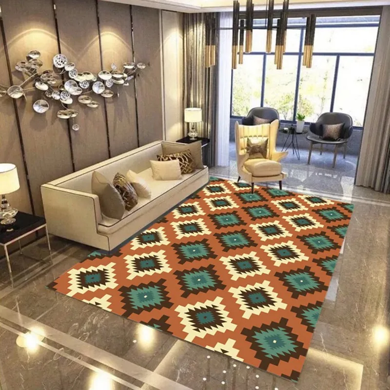 160*230 см Большой размер ковер для журнальный столик для гостиной Кабинета спальни Противоскользящий напольный коврик Домашний декор мягкий ковер и ковры
