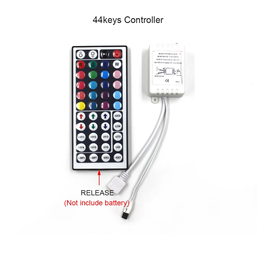 IKVVT WIFI Светодиодная лента RGB 5050 5 м водонепроницаемый беспроводной контроллер 12 В
