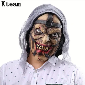 

Black Friday Newest faroot Stephen King's It Mask Clown Mask Halloween Cosplay Scary Zombie Witch Mask Costume Props Party Masks