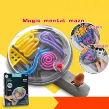 Fly AC 3D magic Круглый шар ручной лабиринт Детская забава раннее образование Пазлы настольные игры раннее образование аль-игрушки для детей подарки