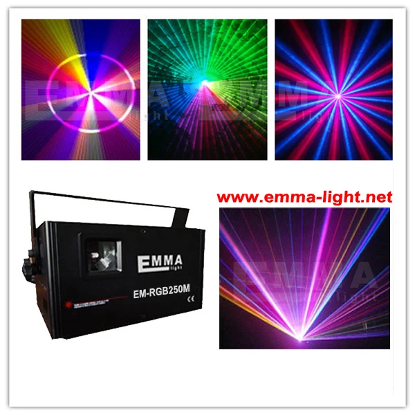 laser 3W rgb laser 3000RGB DMX ILDA Stage disco christmas lightlight