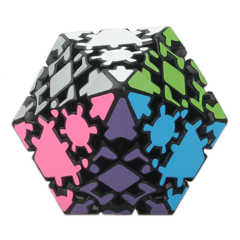 Lanlan Hexagonal Pyramid Dipyramid 3x3x3 Twelve Face Cone Shape Mode Gear Magic Cube Puzzle Education Toys for Kids Children hexagonal reaction ball high difficulty stress relief toys hand eye coordination game for adluts children juguetes deportivos