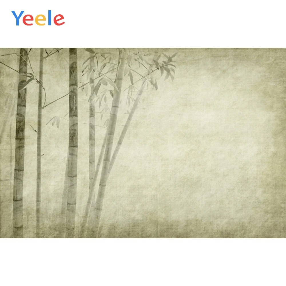 

Yeele Wallpaper Bamboo Mist Grunge Vintage Style Photography Backdrops Personalized Photographic Backgrounds For Photo Studio