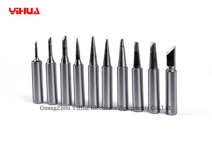 

YIHUA Soldering iron tip:10 pcs one set :I B K 1.2D 1.6D 2.4D 3.2D 1C 2C 3C