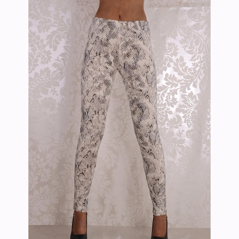 Women's Elegant Lace Leggings High Waist Pants Slim Skinny Casual