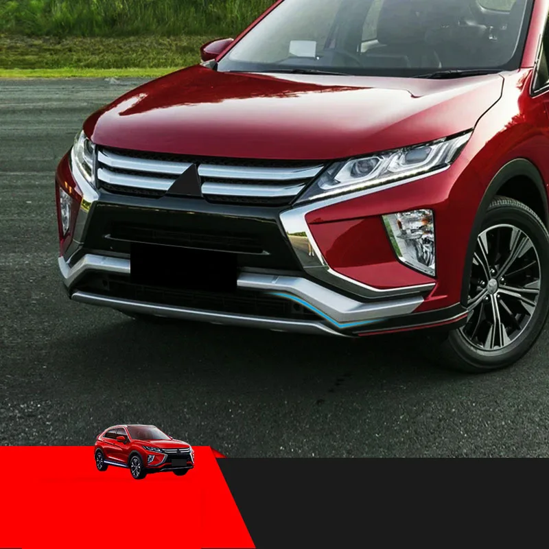 Передний и задний бампер для Mitsubishi ECLIPSE CROSS 2018 2019|Хромирование| |