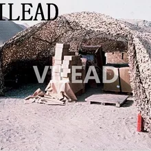 VILEAD 1,5 м x 9 м(5FT x 29FT) пустыня цифровая камуфляжная Военная сеть армейская маскировочная сетка, джунгли укрытие для охоты кемпинга палатка