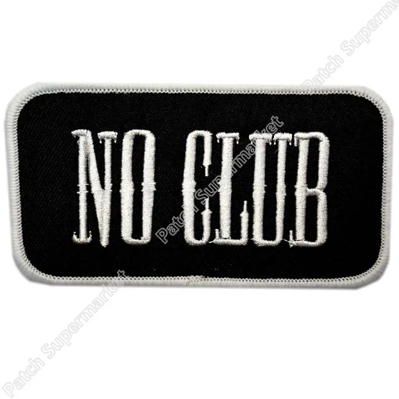 no club motorcycle patch Online shop clothes application no club independent biker vest.