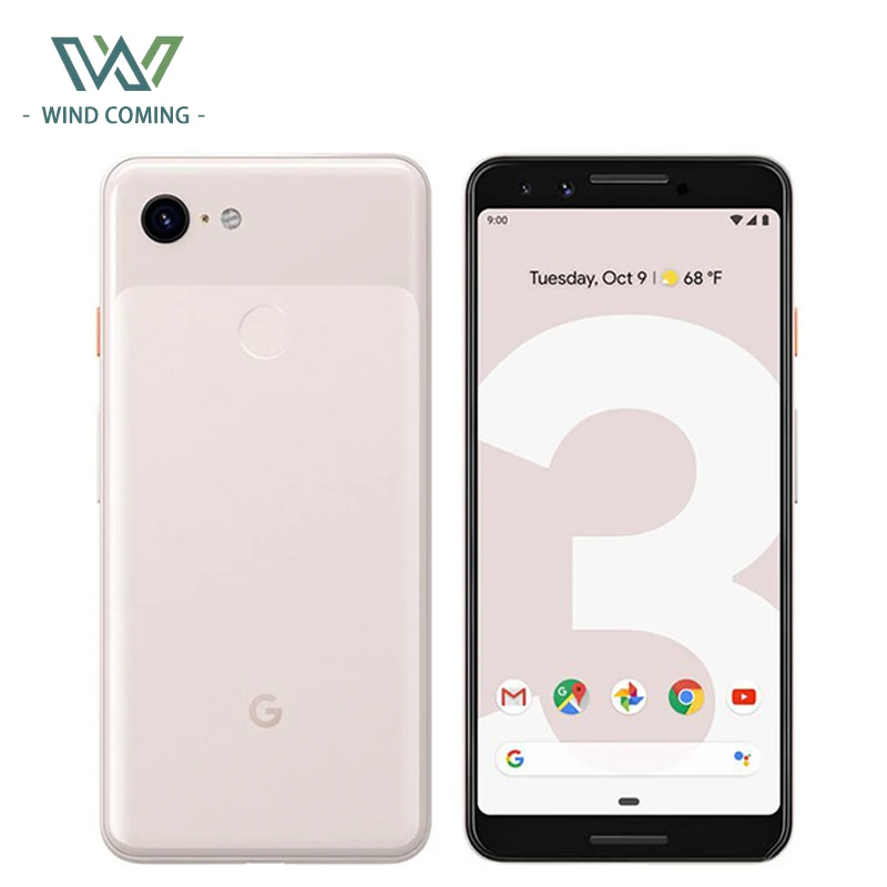 Оригинальный смартфон Google Pixel 3 восемь ядер экран 5 дюйма 4 Гб ОЗУ 64 ПЗУ Snapdragon 845