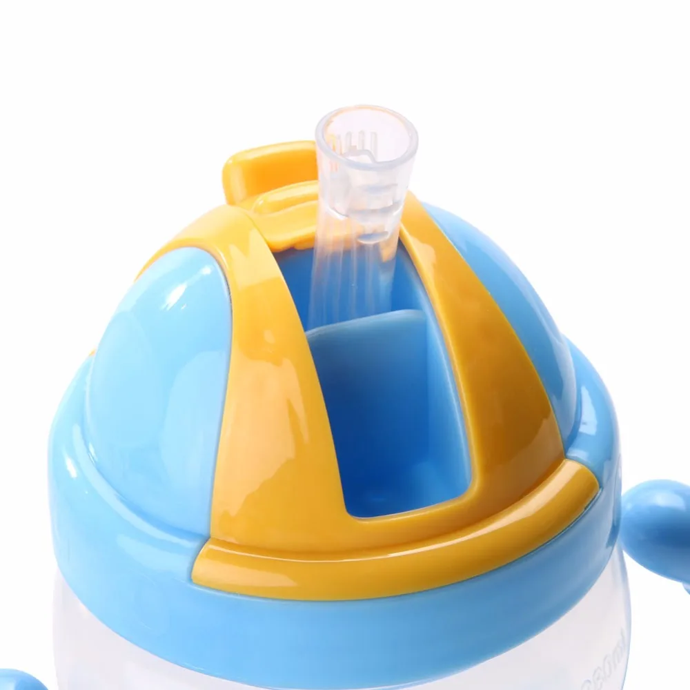 280ml Baby Feeding Bottle Cup Silicone Sippy Children Training Cups Drinking Water Bottles