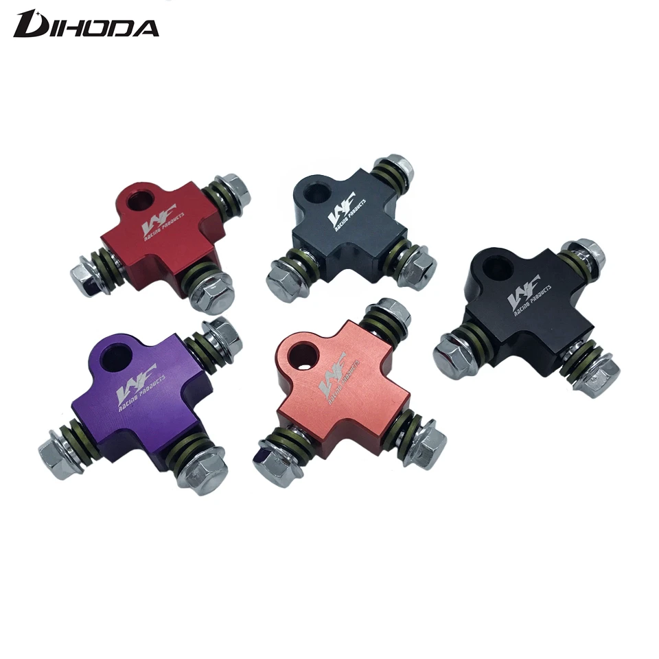Hydraulic Brake Hose Pipe Tee Coupling /& Fitting/& Connector, Fit Motorcycle Dirt Bike ATV Brake System