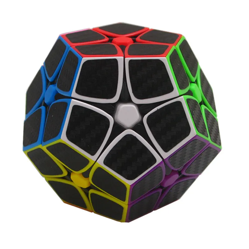 9 видов углеродного волокна стикер Скорость Magic Cube 2x2 3x3 4x4 5x5 Cube детские игрушки-головоломки Дети подарок игрушка молодежи взрослых инструкция кубик рубика