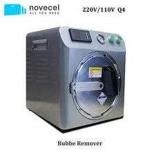 NOVECEL Q4 Professional LCD Bubble Remover Screen Debubbler Machine for iPhone Samsung HUAWEI etc. Screen Repair LCD Autoclave third generation mini autoclave oca lcd bubble remove machine for glass refurbishment without screws locked