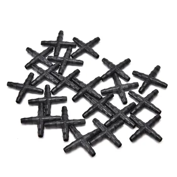 

HOT Pvc Plastic Pipe Tube Connector For Irrigation Garden Hose System 20 Pcs