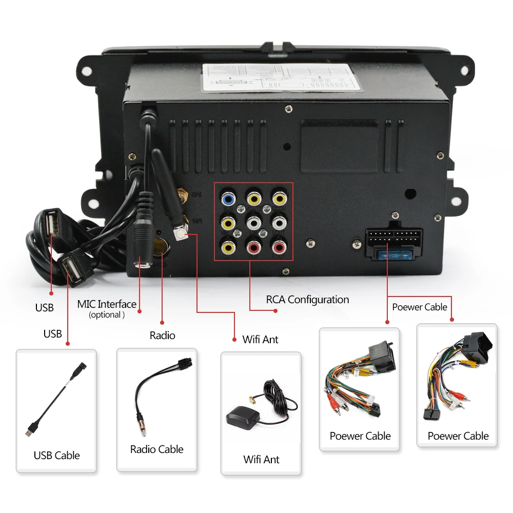 Sale Podofo Car Radio Player 2 Din Android 8.0 Car Multimedia player Auto radio For VW/Golf/MK6/MK5/Passat/Jetta/T5/EOS/SEAT/POLO 12