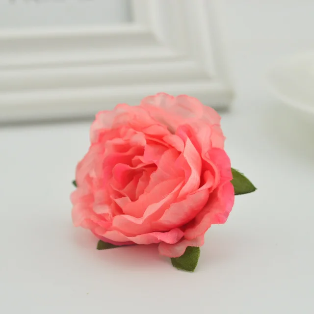 5pcs artificial plastic flowers cheap for wedding home Decora bridal
