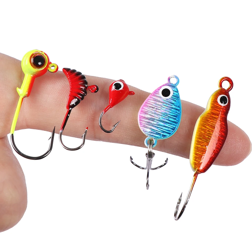 40 шт. приманка для зимней рыбалки|artificial bait|fishing lurewinter fishing lure |