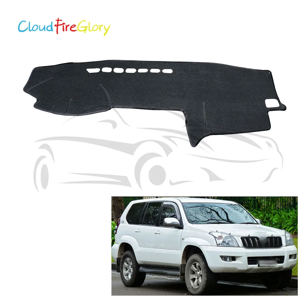 Cloudfireglory для Toyota Prado J120 2003-2009 внутренний Автомобильная приборная панель Крышка Dashmat Даш Мат Pad козырек от солнца приборная панель ковровые покрытия