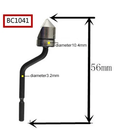 1 шт. инструмент для снятия заусенцев фаска резак потайная головка Dao BC6301/BC8301/BC1041/BC1651 режущая головка NB1000 заусенцы ручка