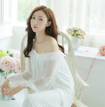 

Summer Spring new style women Faux silk Suspenders sexy night dress women home sleepshirts