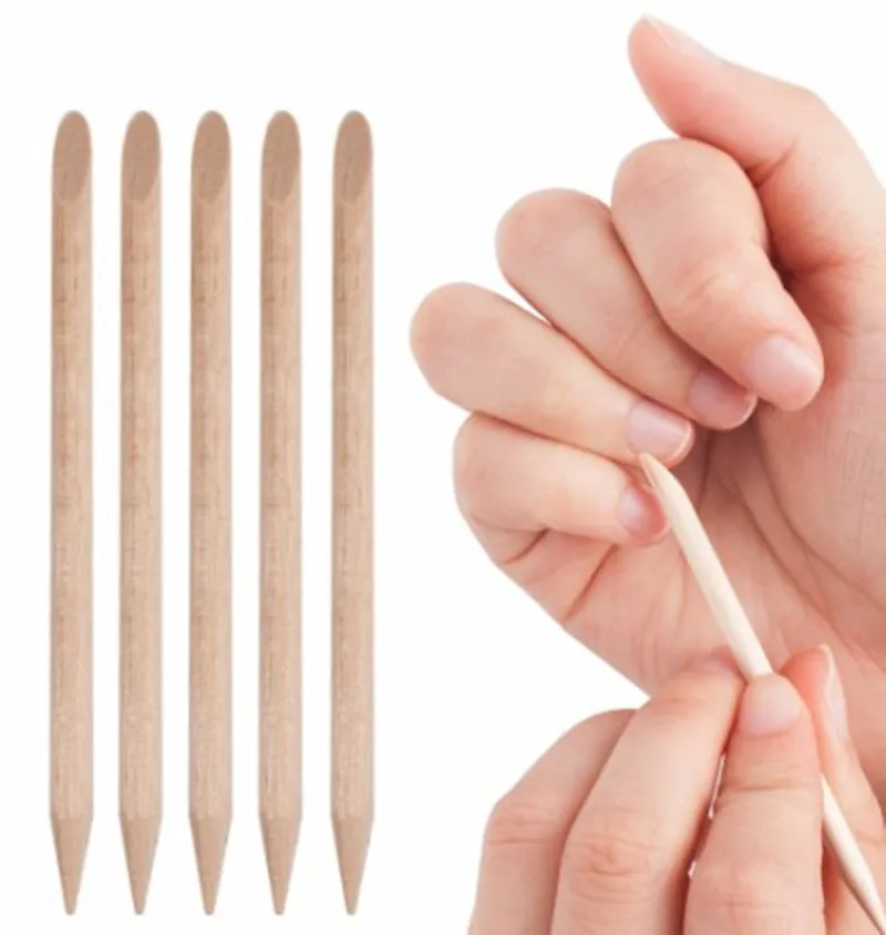 50 шт деревянные кутикулы толкатель для ногтей для удаления кутикулы деревянные палочки для удаления кутикулы маникюрные инструменты для ногтей