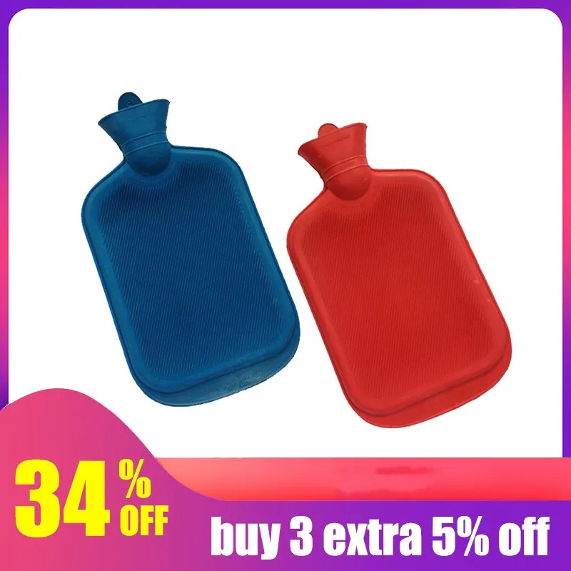 Hoomall Thick Hot Water Bottles Rubber Winter Warm Water Bottle