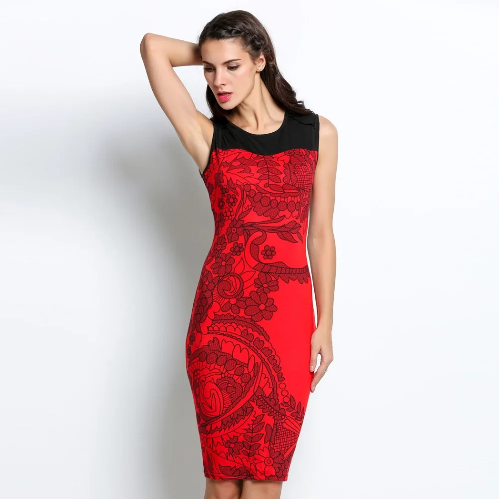 Red Business Dresses