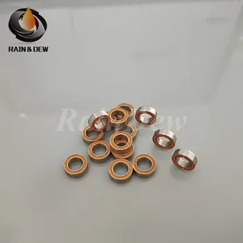 

10PCS 4X8X3mm SMR84 2OS CB ABEC7 Stainless Steel Hybrid Ceramic for fishing