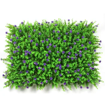 

Hot sale 1pc Green Grass Artificial Turf Plants Garden Ornament Plastic Lawns Carpet Wall Balcony Fence For Home Decor 40x60cm