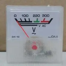 Вольтметр переменного тока, 91L16-300V 40*40