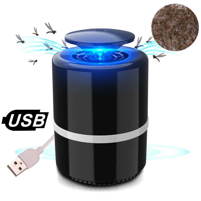 Анти Москитная светодиодная USB электрическая Москитная лампа-убийца УФ ночник анти Летающая электриеская комаробойка мугген убийца ловушка насекомых для жизни