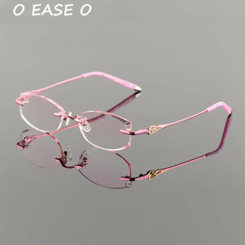 2017 Neue Randlose Koreanische Frauen Optische Rahmen Einschlie lich 1 