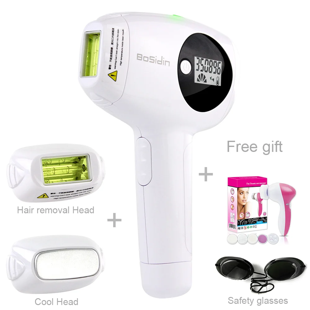 

350000 flashes 2 in 1 IPL Laser Permanent Hair Removal Machine Laser Epilator Depilador for Face Body Armpit Bikini Leg Underarm