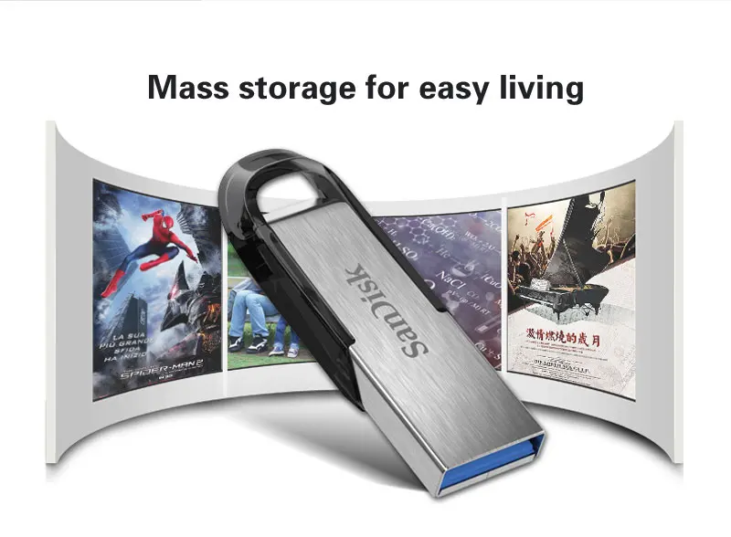 Двойной Флеш-накопитель SANDISK Ultra Flair флеш-накопитель USB 3,0 до 150 МБ/с. читать 128 Гб 64 Гб мини флеш-накопитель высокого Скорость USB 3,0 флэшку 32 Гб оперативной памяти, 16 Гб встроенной памяти