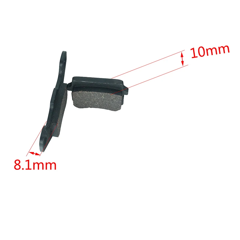 Motorcycle Pads Disc Brake Pads Brake Shoe Sets for 50cc 70cc 90cc 110cc 125cc Scooter Dirt Bike Go Kart DS-122-2