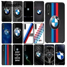 

Yinuoda Car logo Black Soft Shell Phone Cover for Huawei mat 9 mat 10 honor 10 P20 Mobile Cover