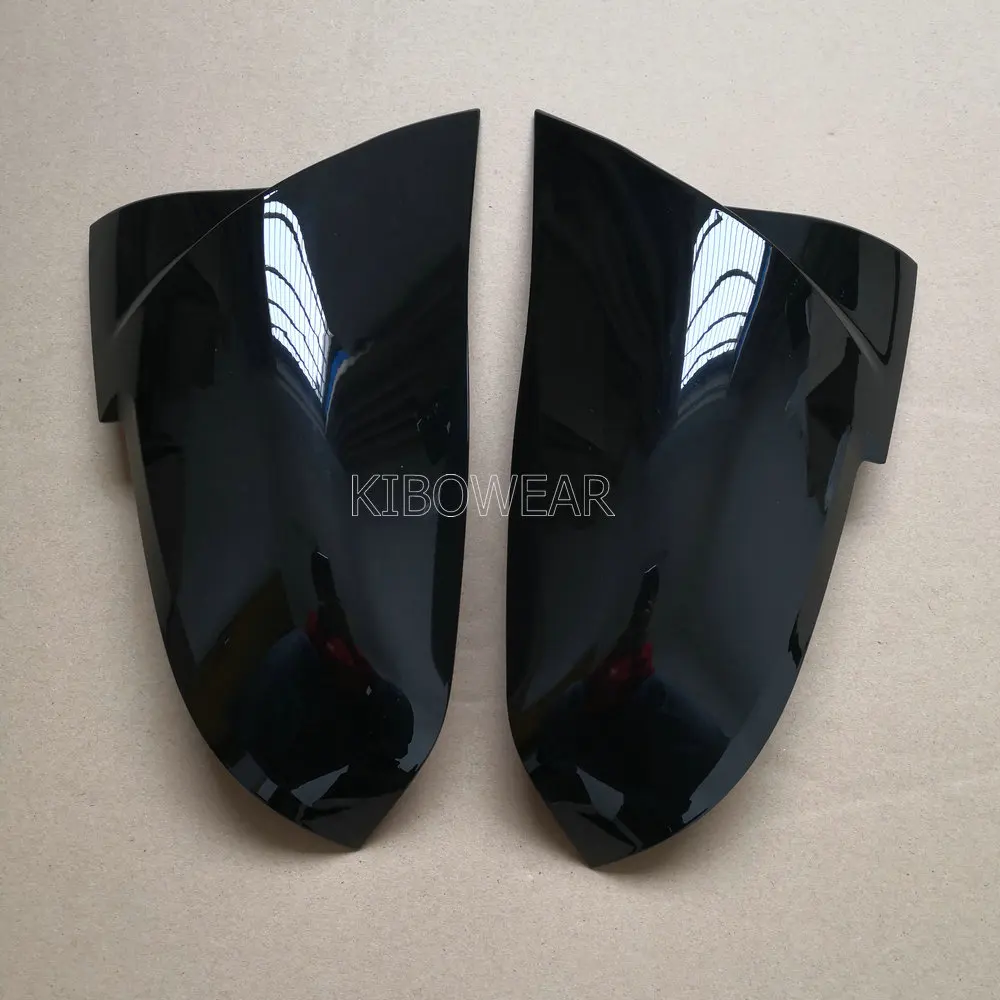 KIBOWEAR для BMW F22 F32 F35 F20 F30 X1 E84 глянцевый черный цвет, вид сбоку защитные колпачки для зеркала(например, M3 M4 стиль), на возраст 1, 2, 3, 4, серии замена