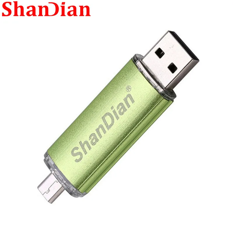 Внешняя флеш карта SHANDIAN OTG usb 100% 4 ГБ 16 32 64 ГБ|USB флэш-накопители| |