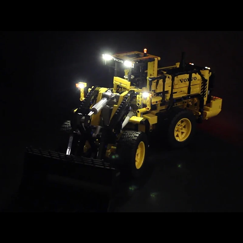 Светодиодный светильник для lego 42030 совместимый с 20006 technic Volvo L350F фронтальный