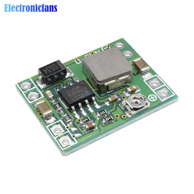 5 шт./лот мини DC-DC понижающий модуль питания 3 А 4,5-28 В до 0,8-20 в Регулируемый понижающий преобразователь для Arduino Замена LM2596
