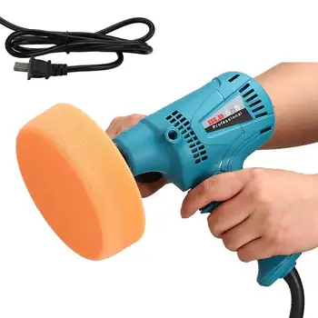 

600W 220V Grinder Mini Polishing Machine Car Polisher Sanding Machine Orbit Polish Adjustable Speed Sanding Waxing Power Tools
