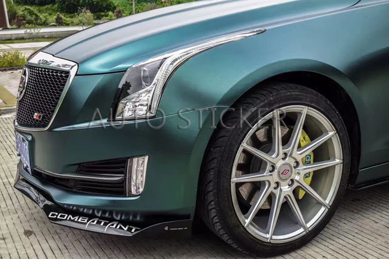 Pearl Metal Sapphire Green Car Wrap 33